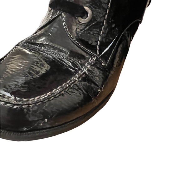 SPORTO BLOCK HEELED ZIP SIDE BOOTIES- SIZE 8.5 M. COMFY-WATERPROOF (fur lining) - Picture 3 of 16